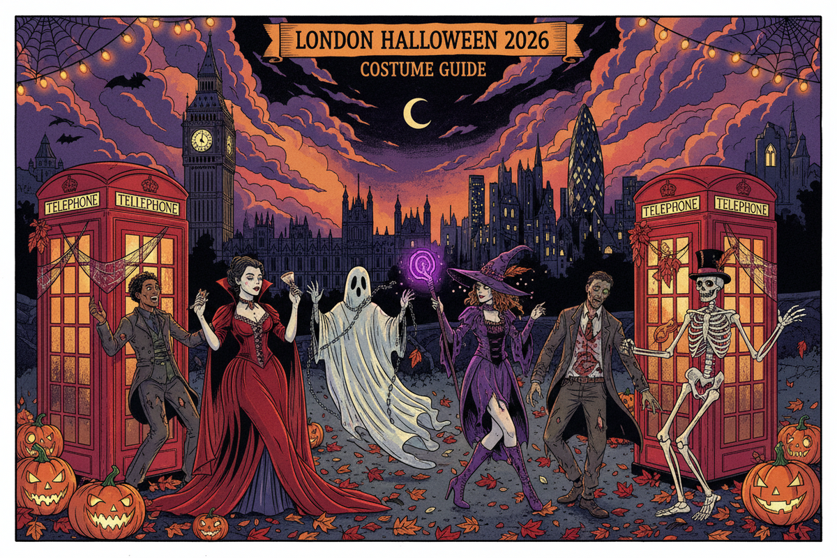 What to Wear to a Halloween Party in London: Costume Ideas for 2026