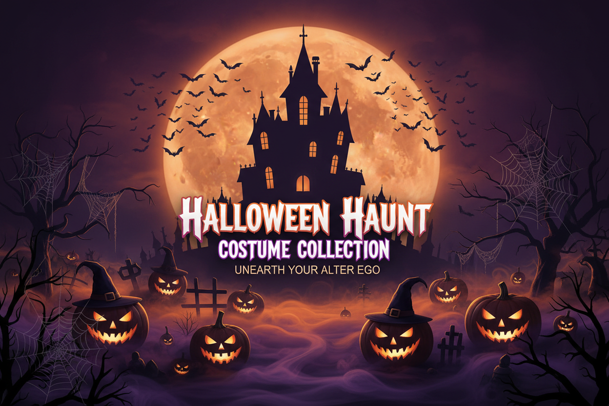 Halloween costumes London collection at Fancy Dress Town SE16 featuring spooky outfits and fancy dress ideas