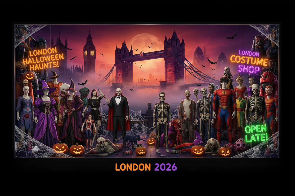 Halloween Costumes Shop London 2026