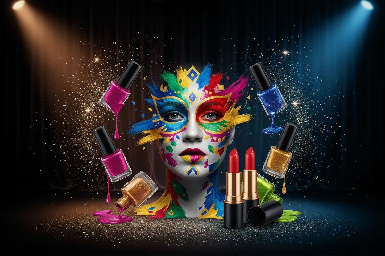 Halloween makeup and face paint collection at Fancy Dress Town London