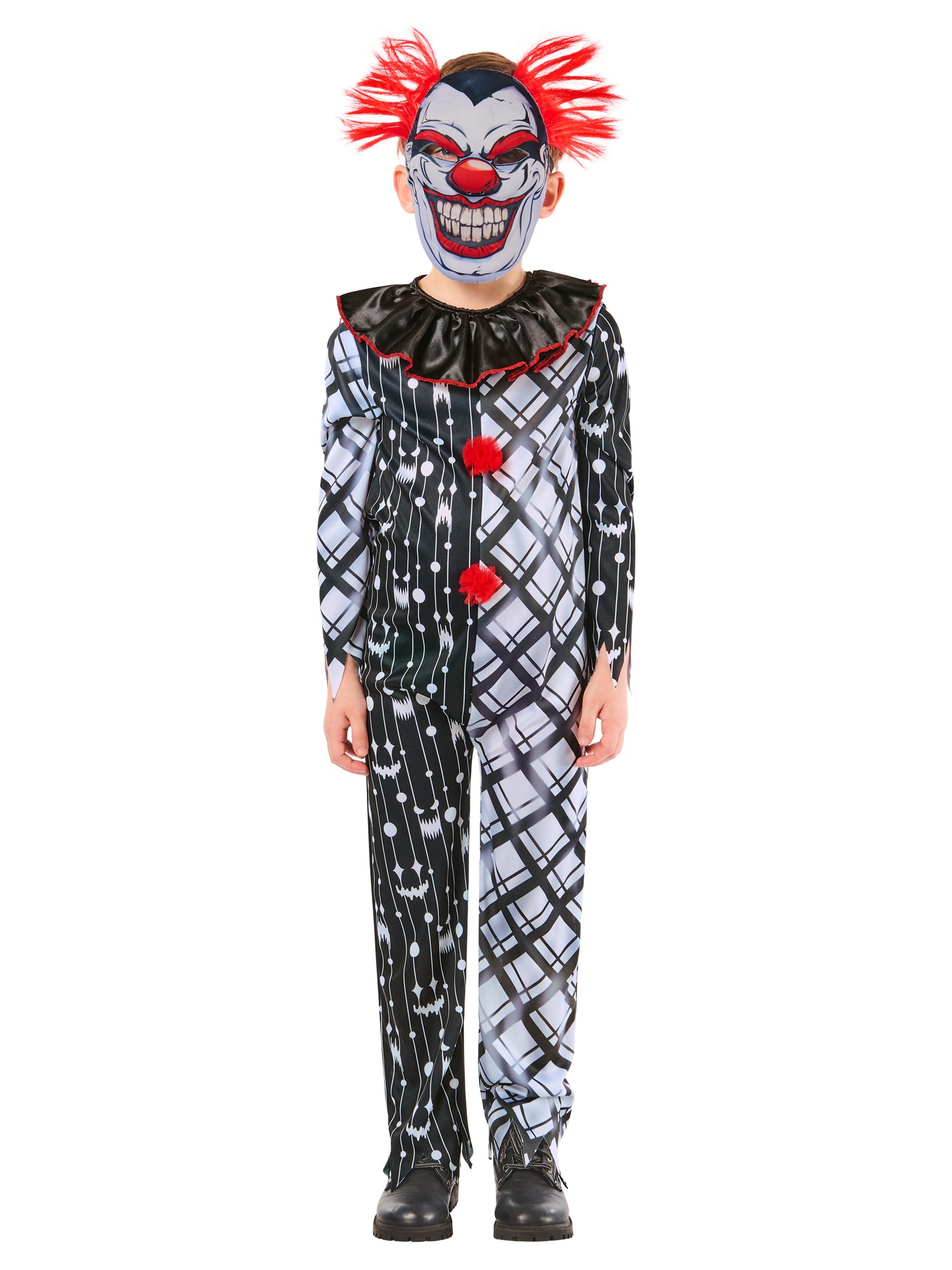 Monochrome Sinister Clown Suit 4