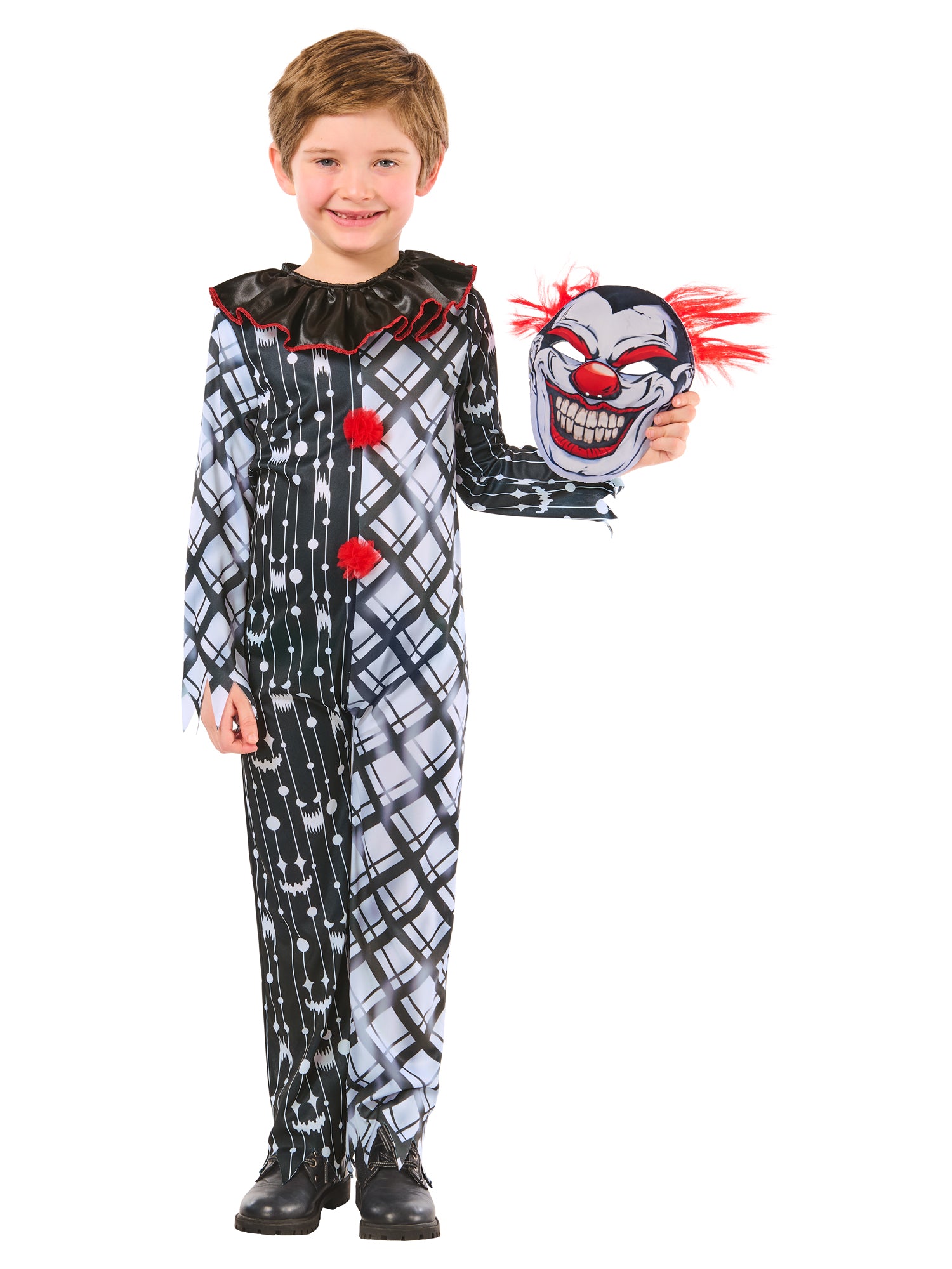 Monochrome Sinister Clown Suit 5