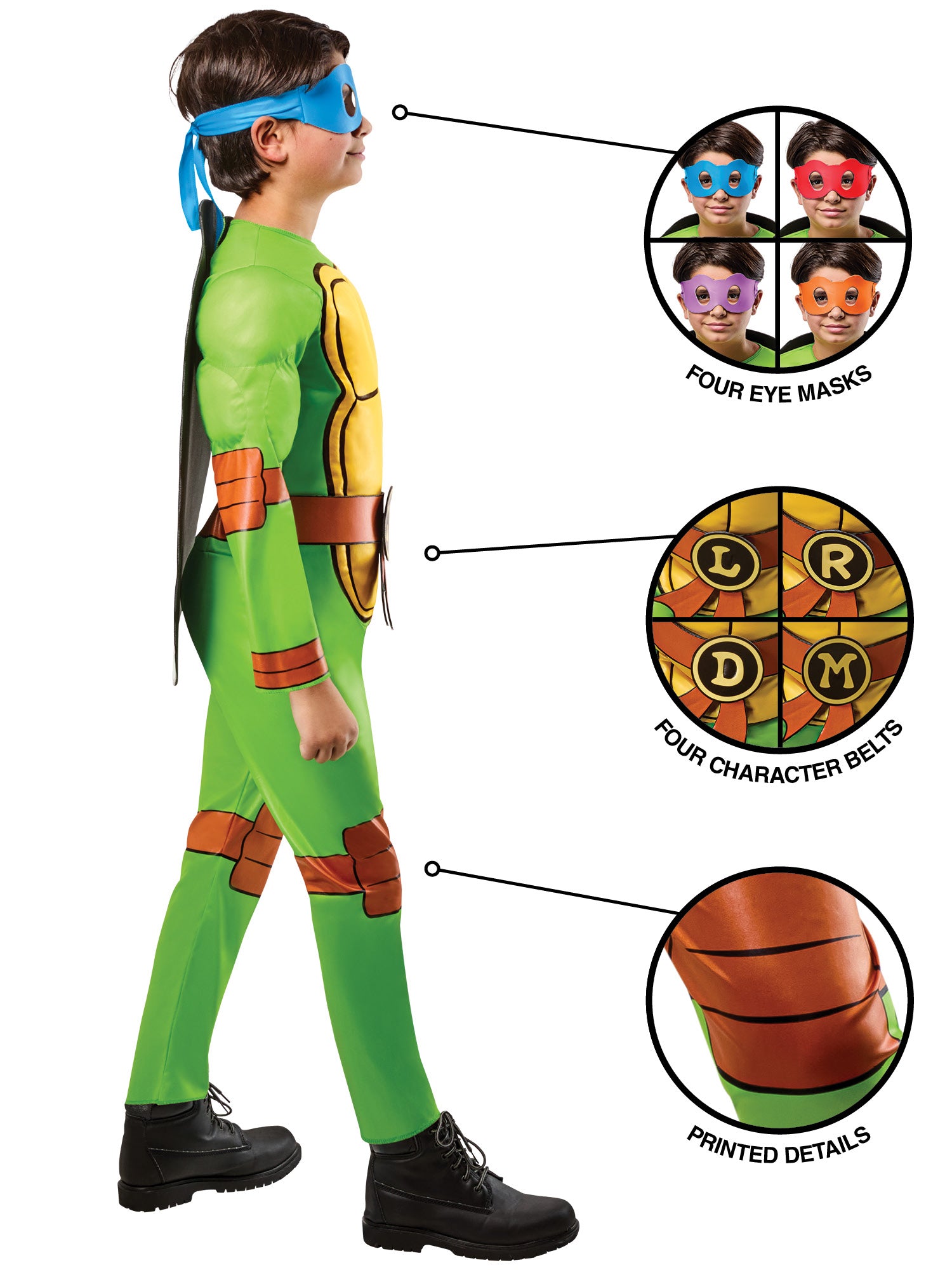 Teenage Mutant Ninja Turtle 4-In-1 3