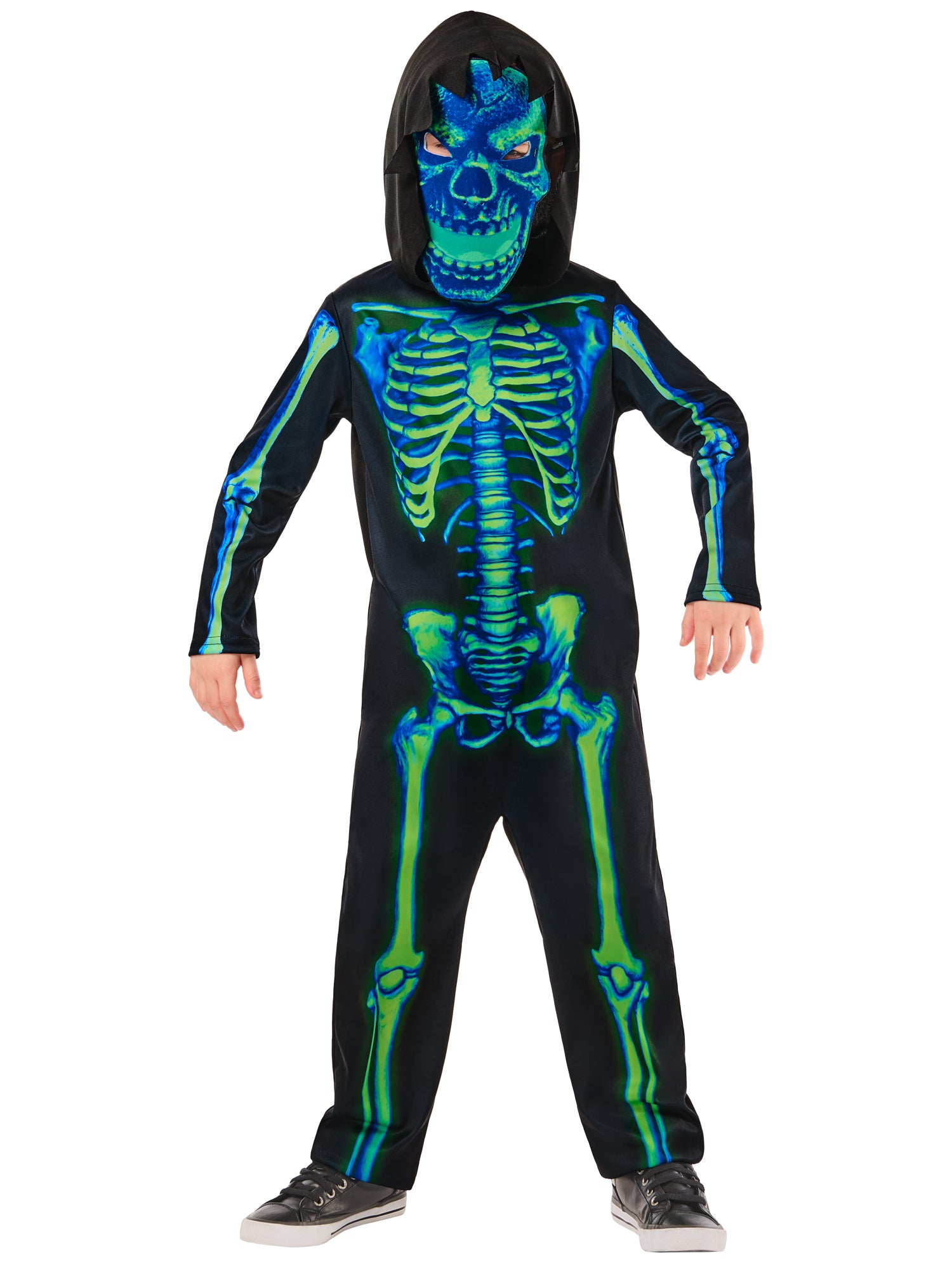 Neon Green Skeleton 1