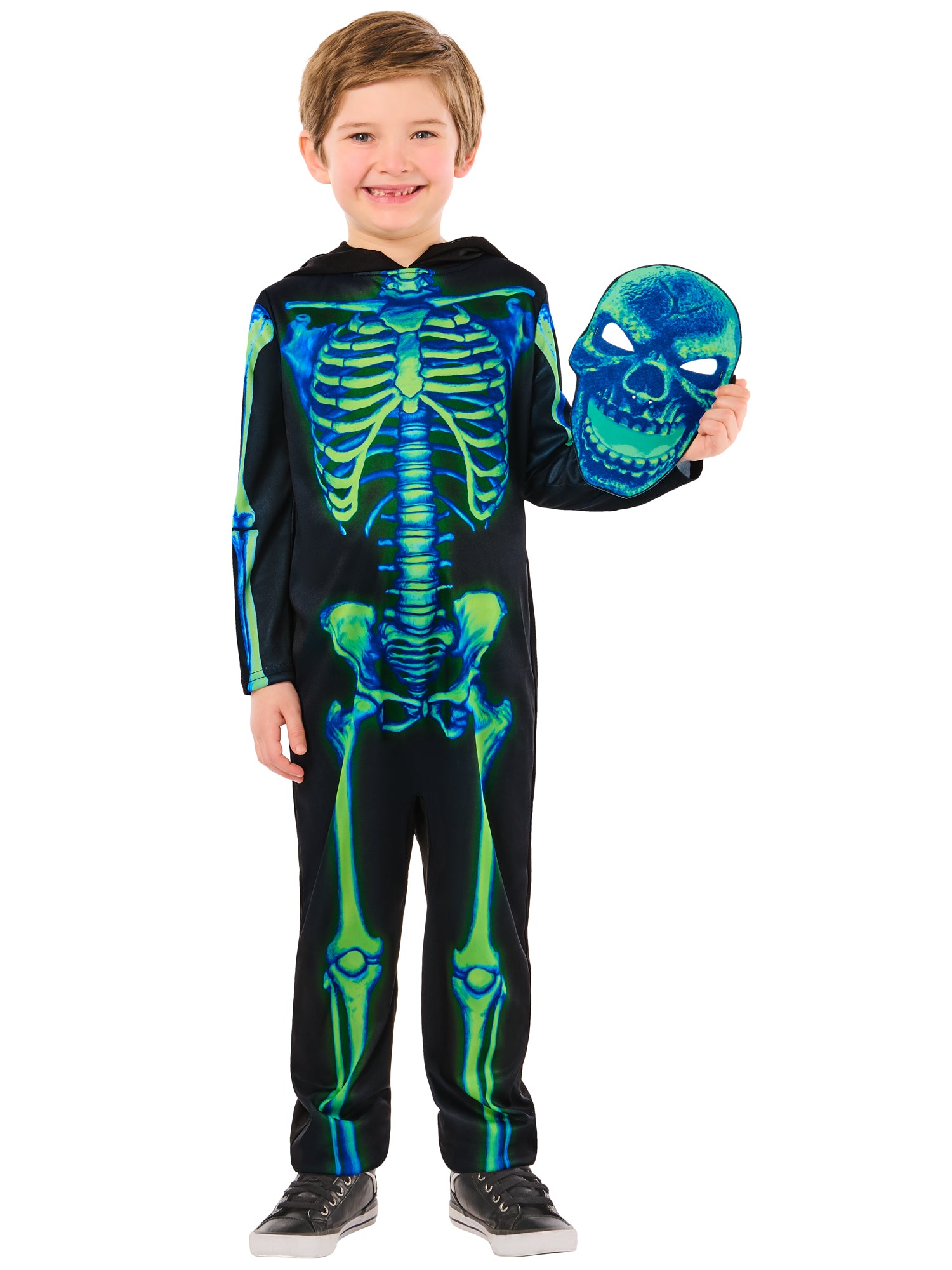 Neon Green Skeleton 4