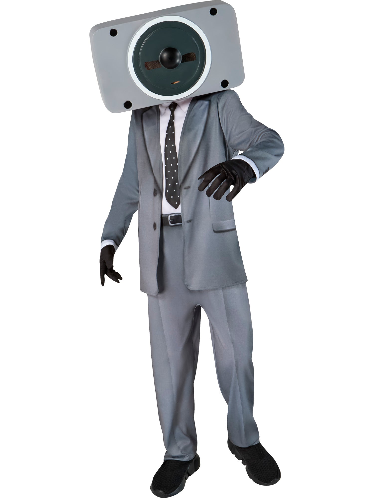 Speakerman Costume 1