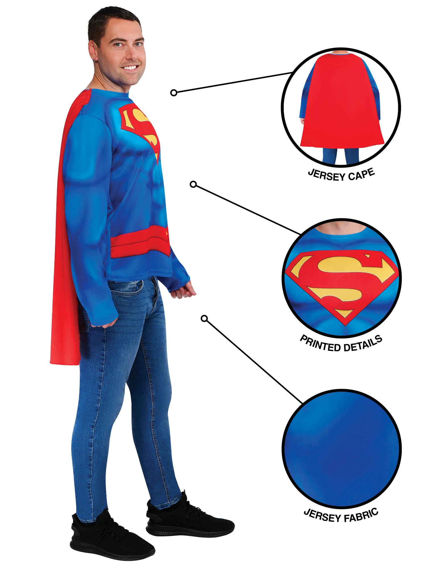 Superman Top And Half Mask 3