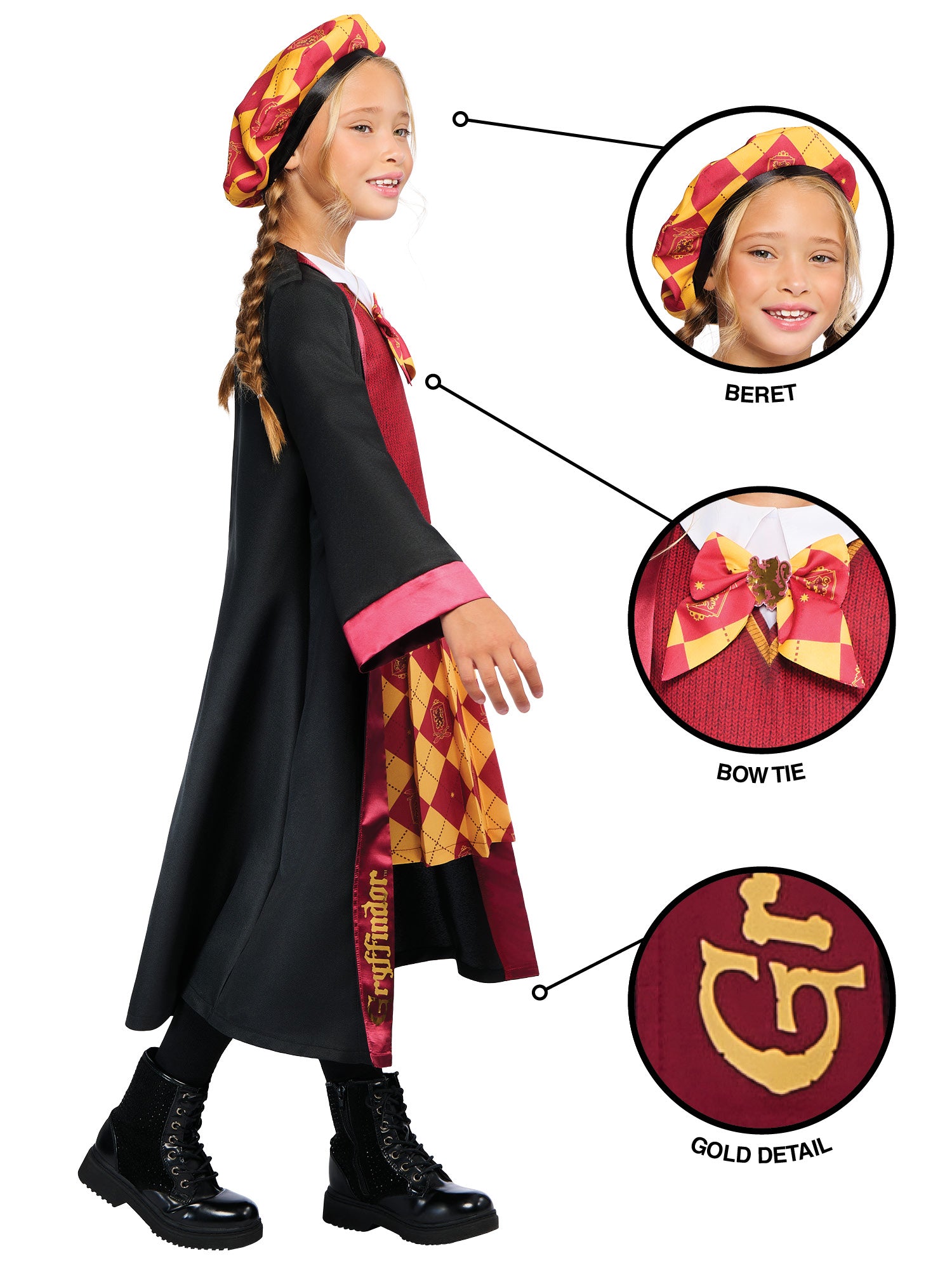 Gryffindor Robe Dress Deluxe 3