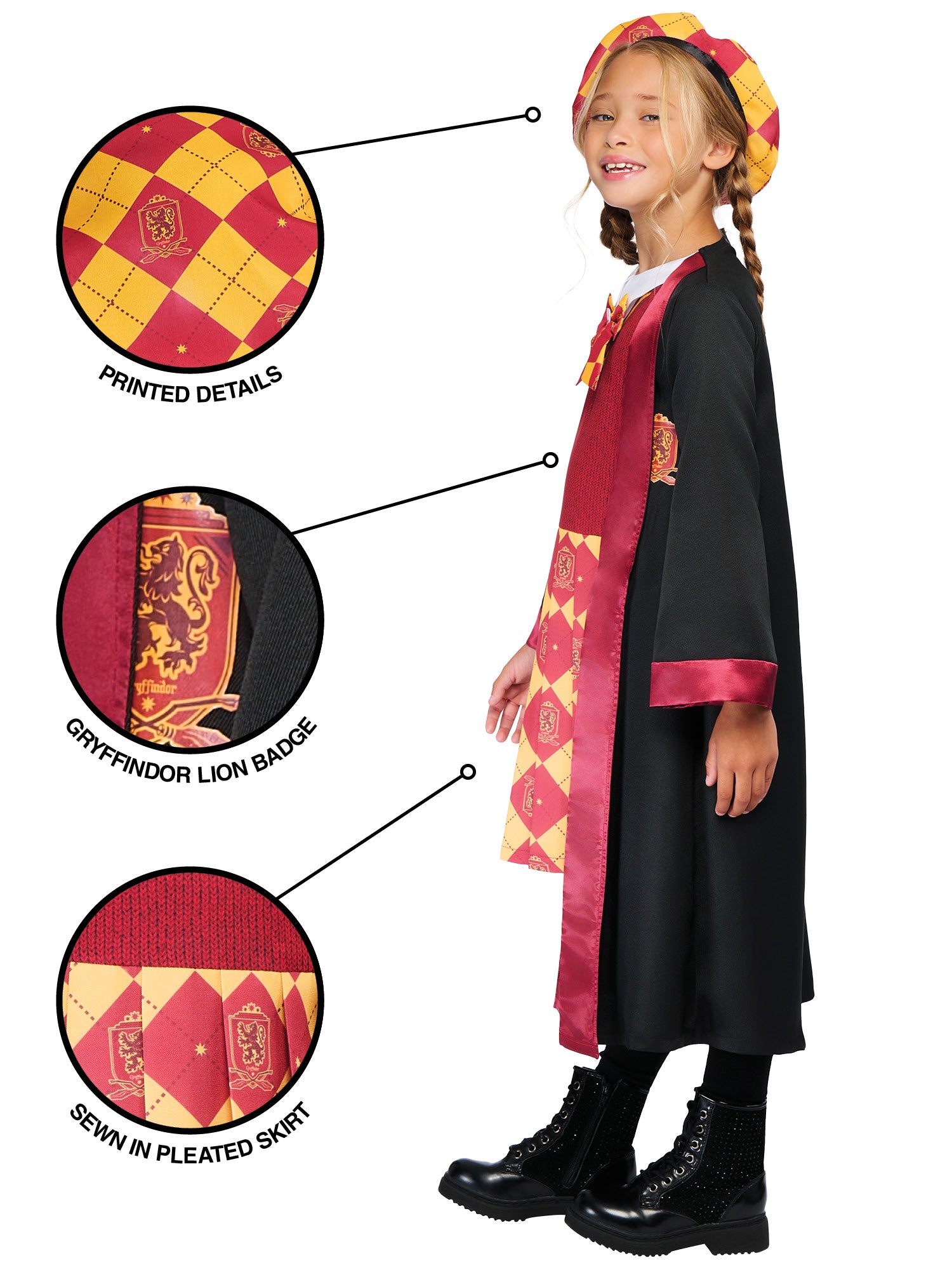 Gryffindor Robe Dress Deluxe 4