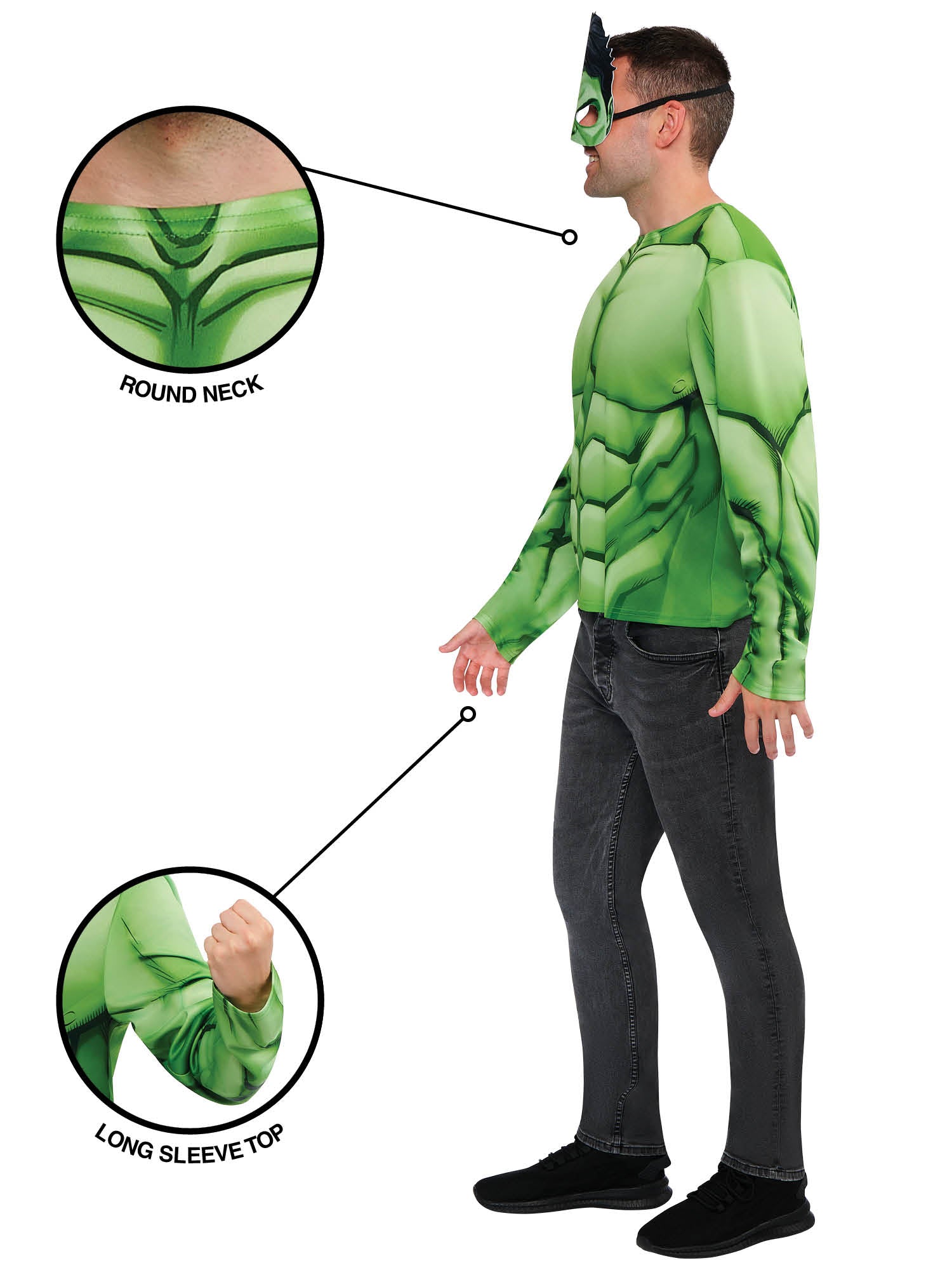 Hulk Top And Half Mask 4
