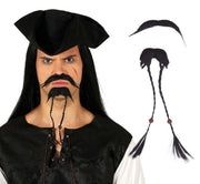 PIRATE GOATEE AND MOUSTACHE