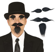 GOATEE, MOUSTACHE  AND EYEBROWS WITH ADH
