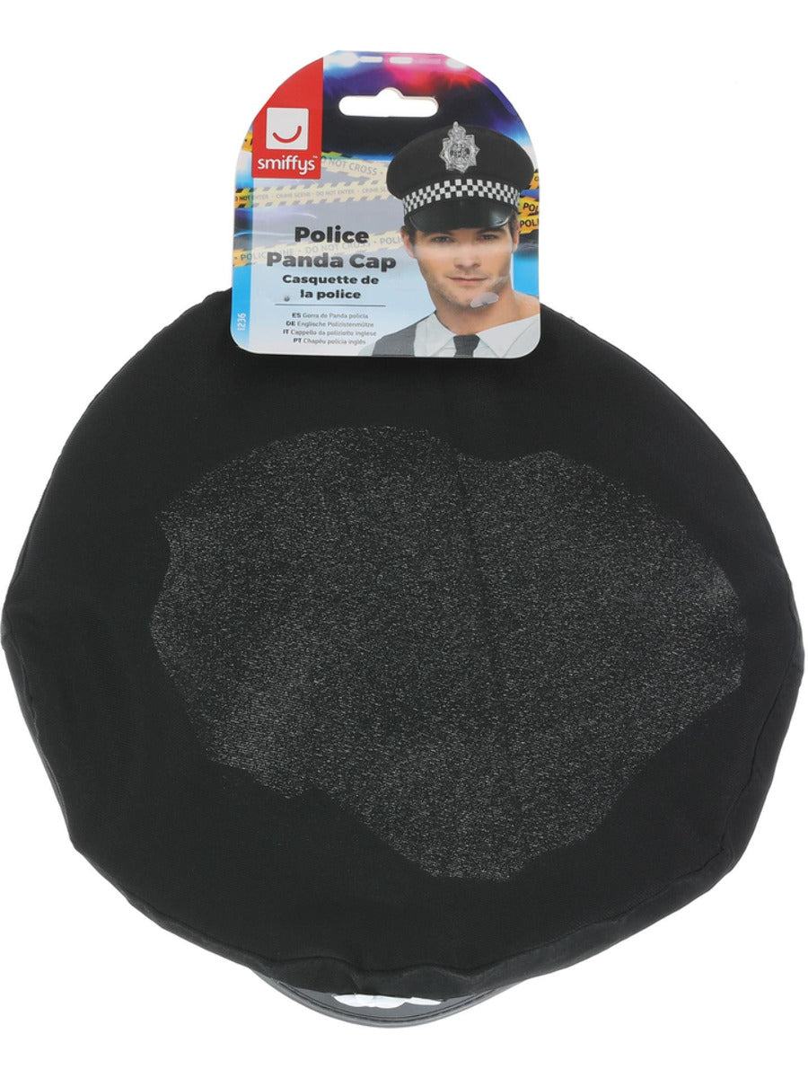 Police Panda Cap, Black - 3