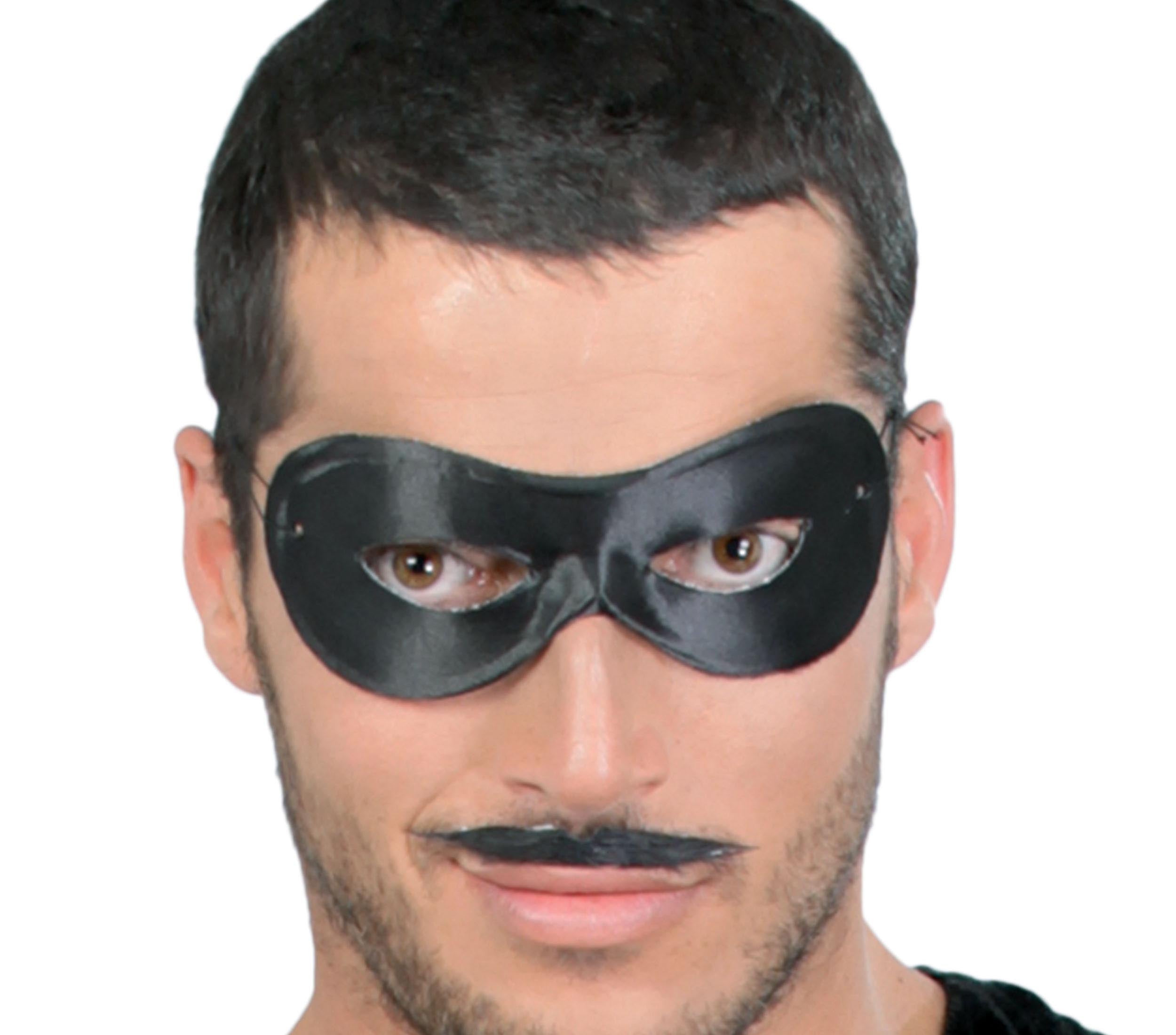 BLACK PIERROT MASK