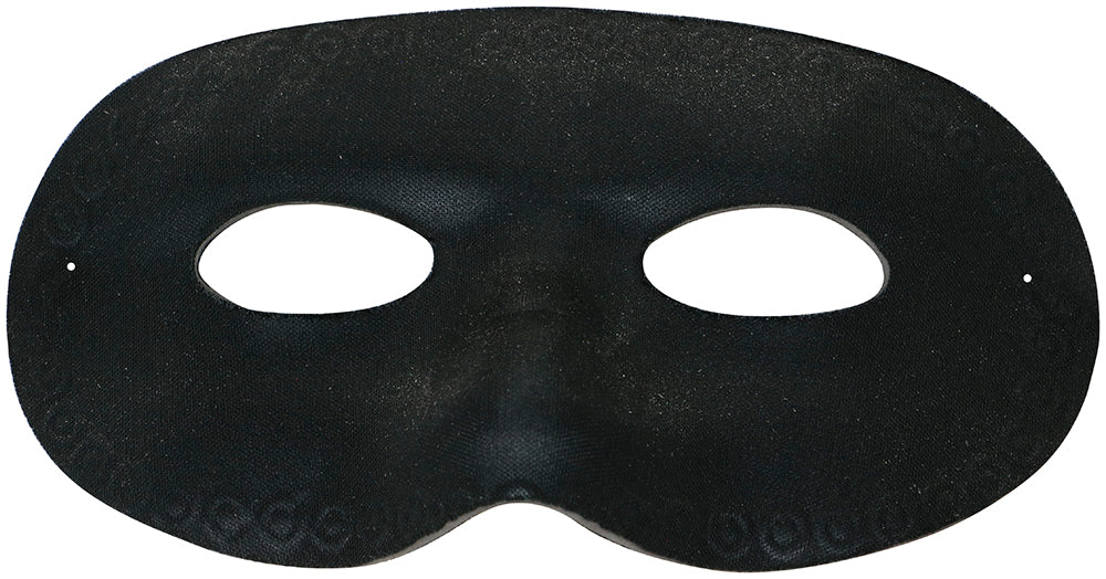 “EXTRA” BLACK SILK COLUMBINE MASK