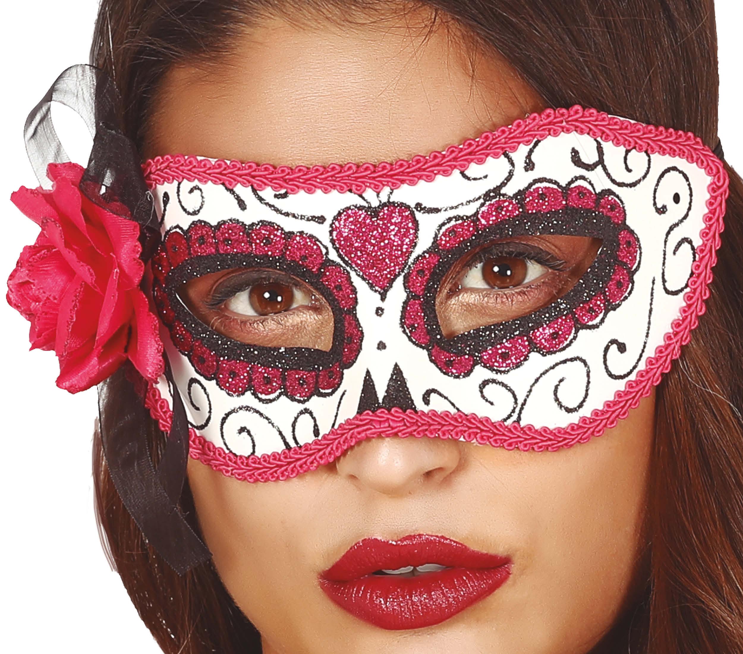 PINK "DAY OF THE DEAD" MASK