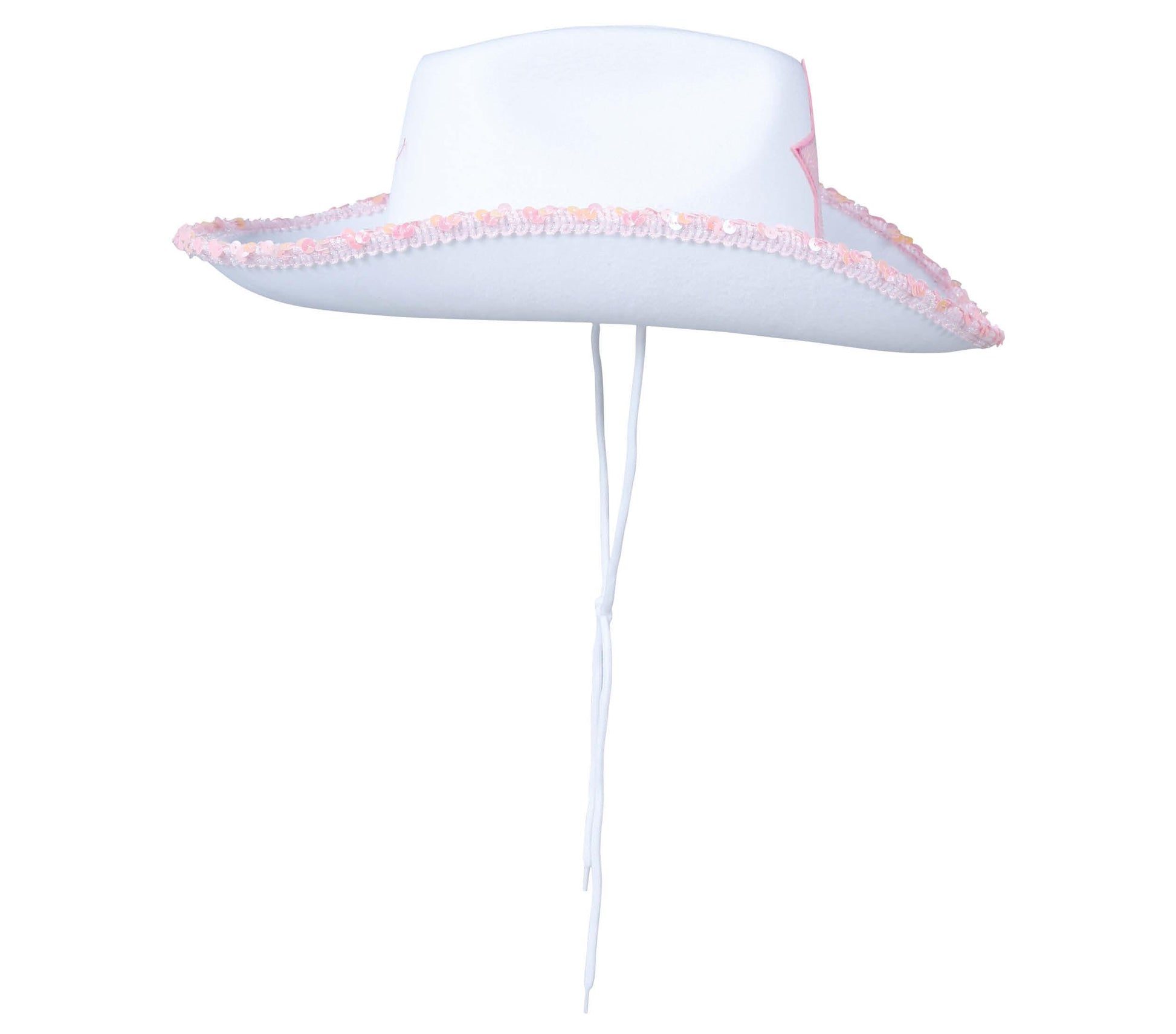 WHITE COWBOY HAT WITH STAR