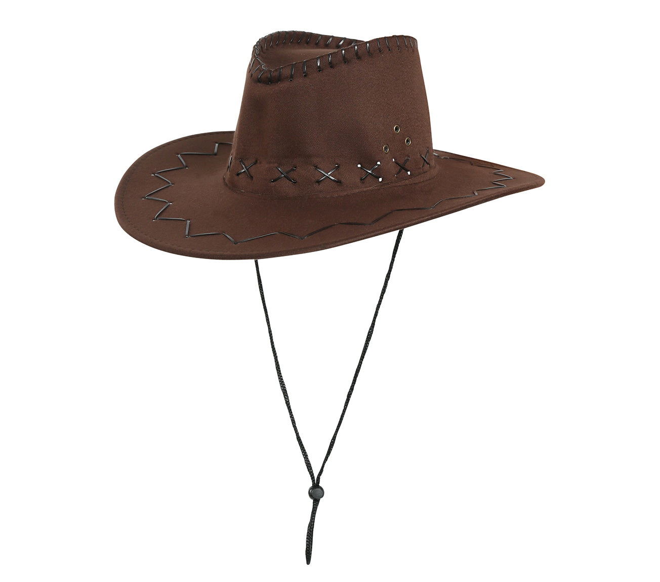 SYNTHETIC LEATHER COWBOY HAT