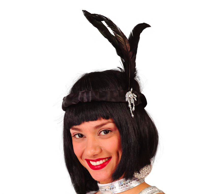 FEATHERED CHARLESTON TIARA