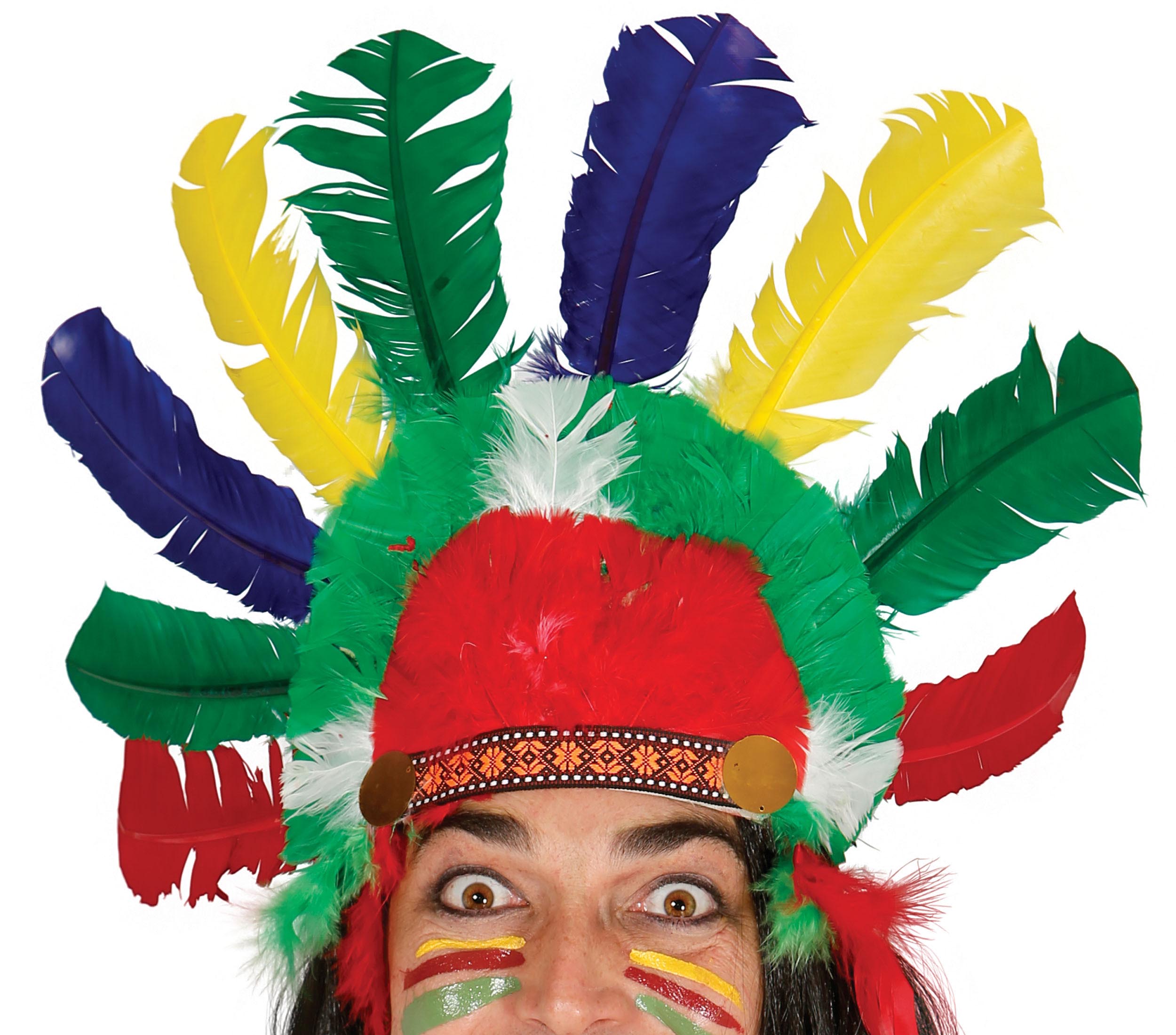 ECONOMIC INDIAN FEATHER HEADDRESS