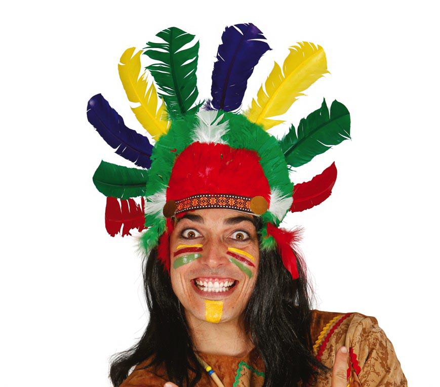 ECONOMIC INDIAN FEATHER HEADDRESS