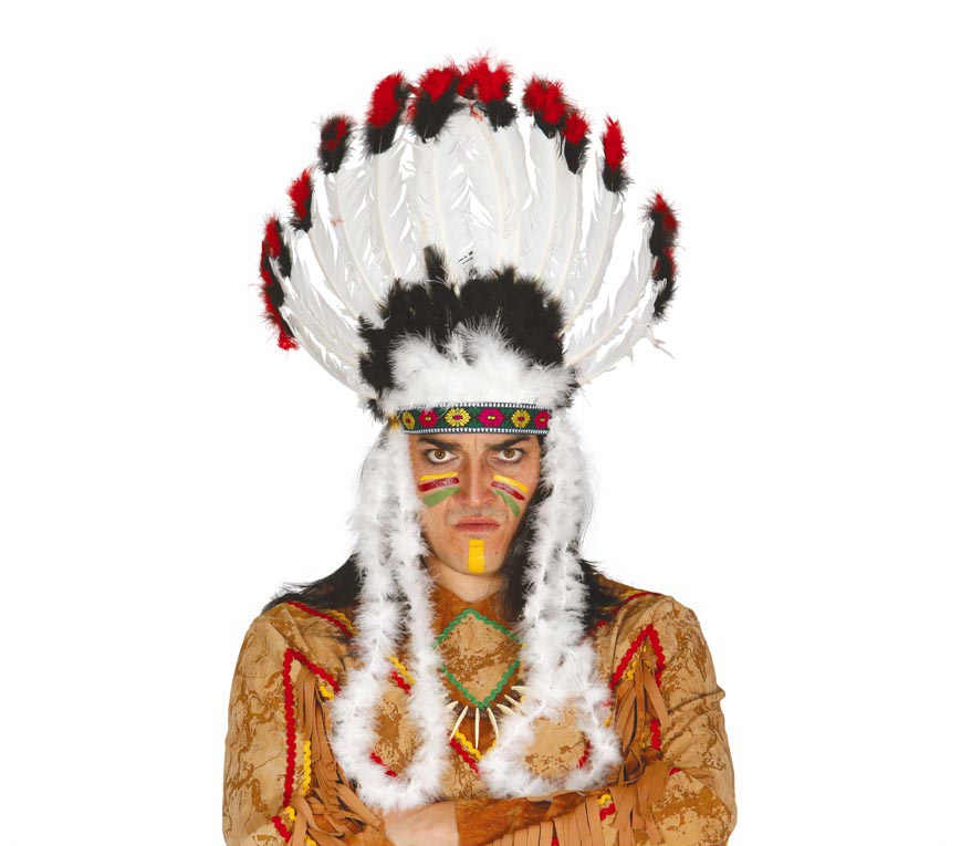 INDIAN FEATHER HEADDRESS