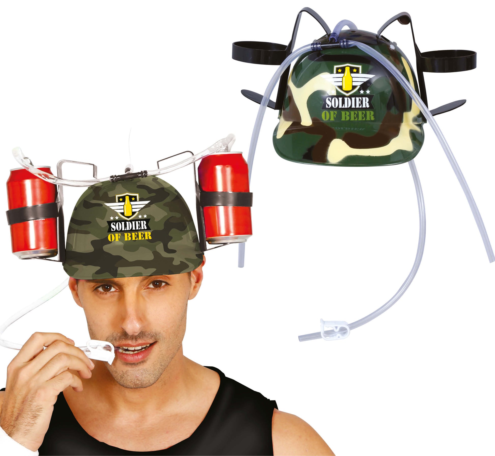 HELMET FOR DRINKS SOLDIER OF BEER
