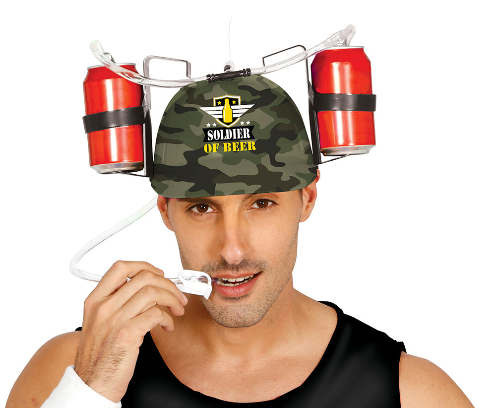 HELMET FOR DRINKS SOLDIER OF BEER