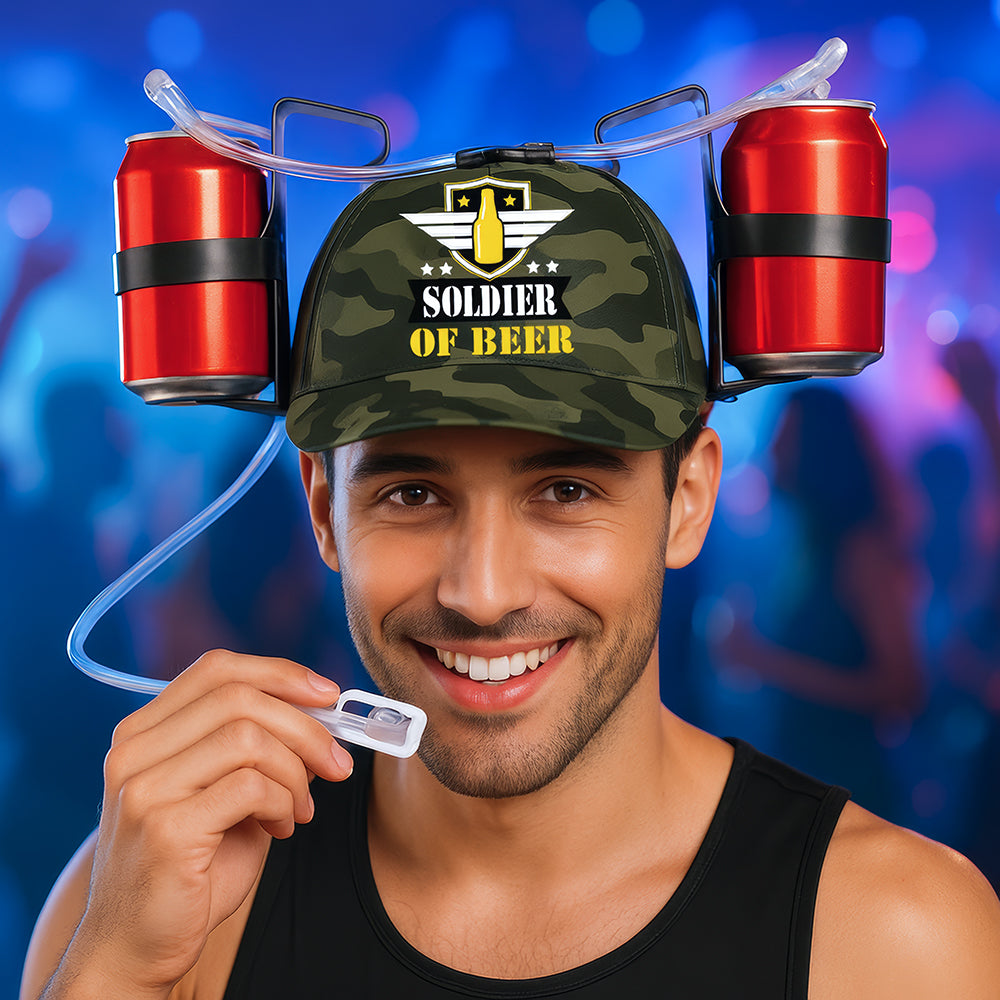 HELMET FOR DRINKS SOLDIER OF BEER