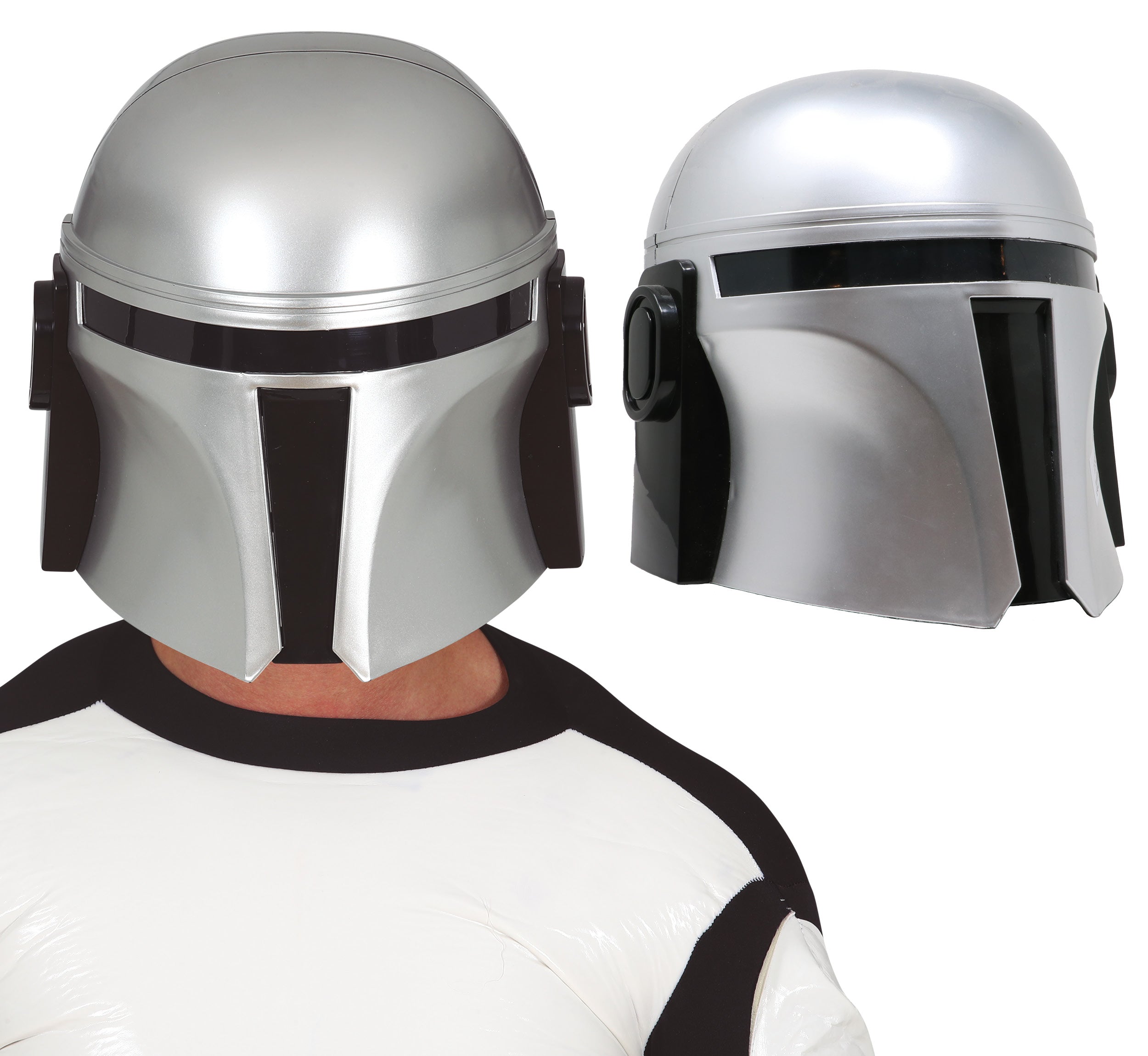 SILVER HELMET SPACE SOLDIER