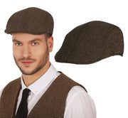 ENGLISH HERRINGBONE BERET
