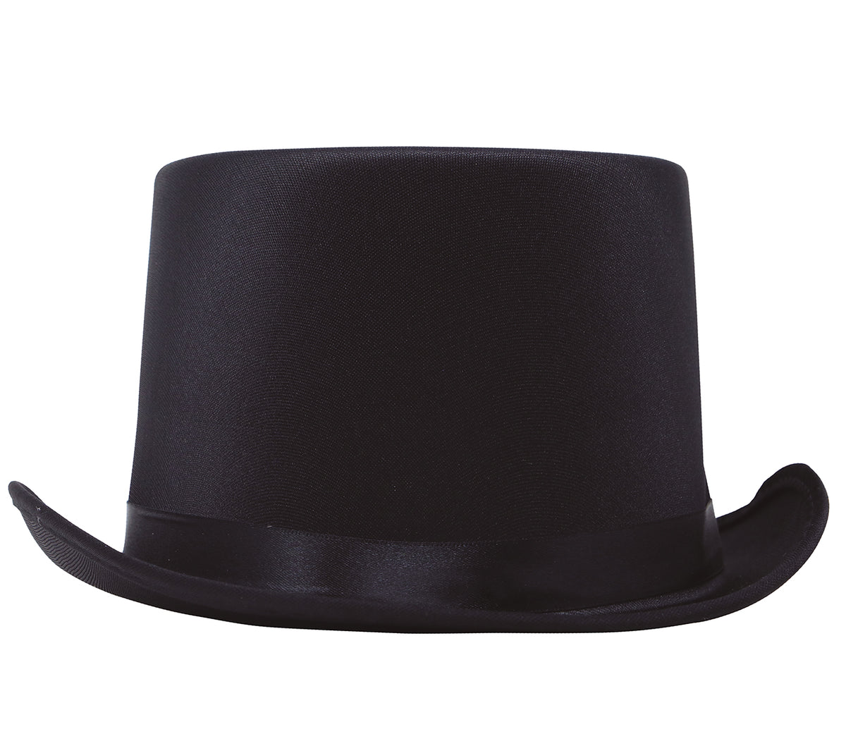 HAT, SATIN, HIGH QUALITY BLACK ADULT