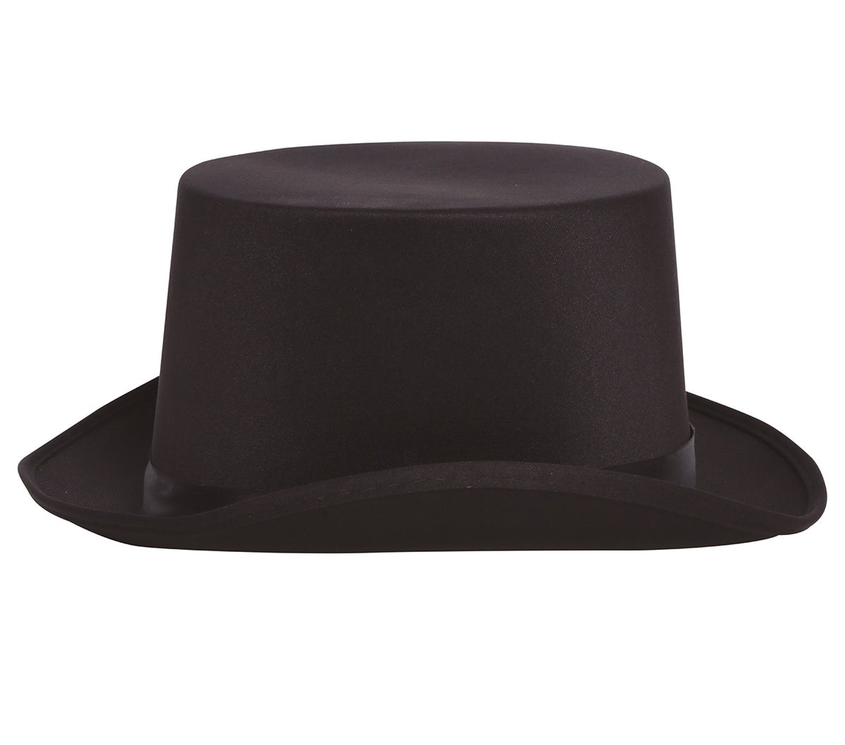 HAT, SATIN, HIGH QUALITY BLACK ADULT