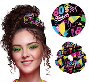 80S SCRUNCHIE HAIR BAND
