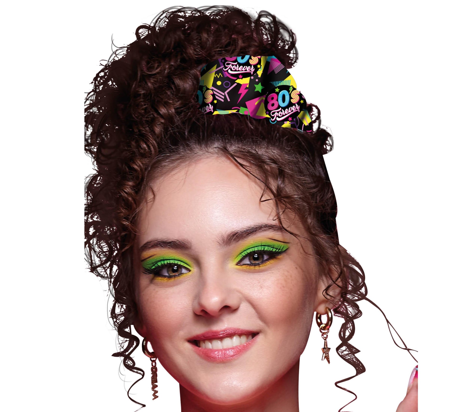 80S SCRUNCHIE HAIR BAND