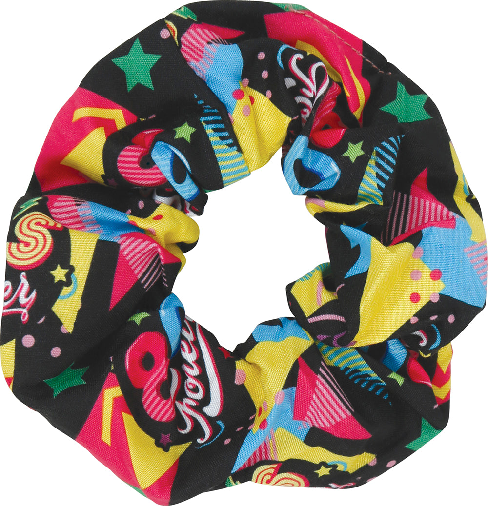 80S SCRUNCHIE HAIR BAND
