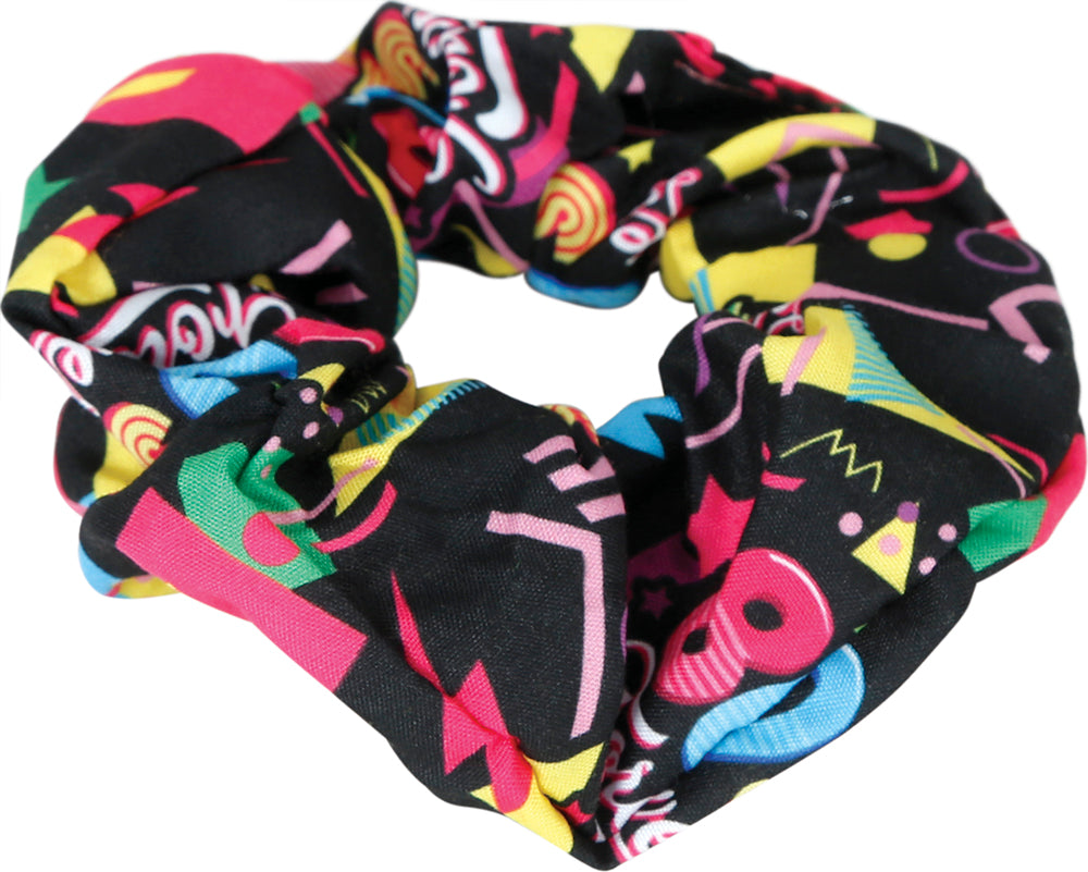 80S SCRUNCHIE HAIR BAND