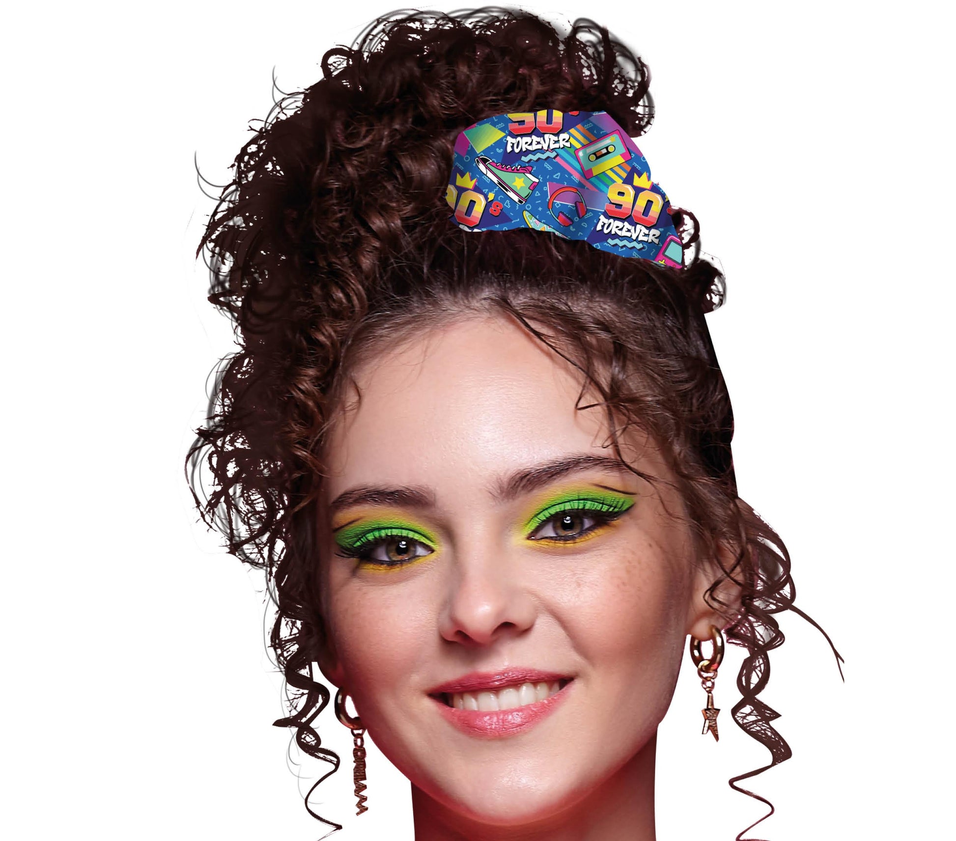 90S SCRUNCHIE HAIR BAND