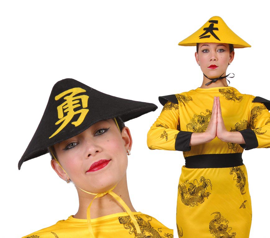 ASSORTED FELT CHINESE HATS