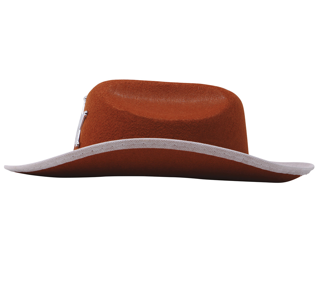 CHILD’S BROWN FELT SHERIFF HAT