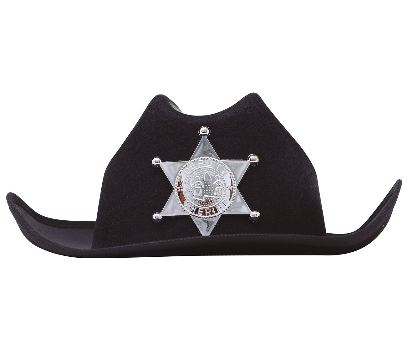 CHILD’S BLACK FELT SHERIFF HAT