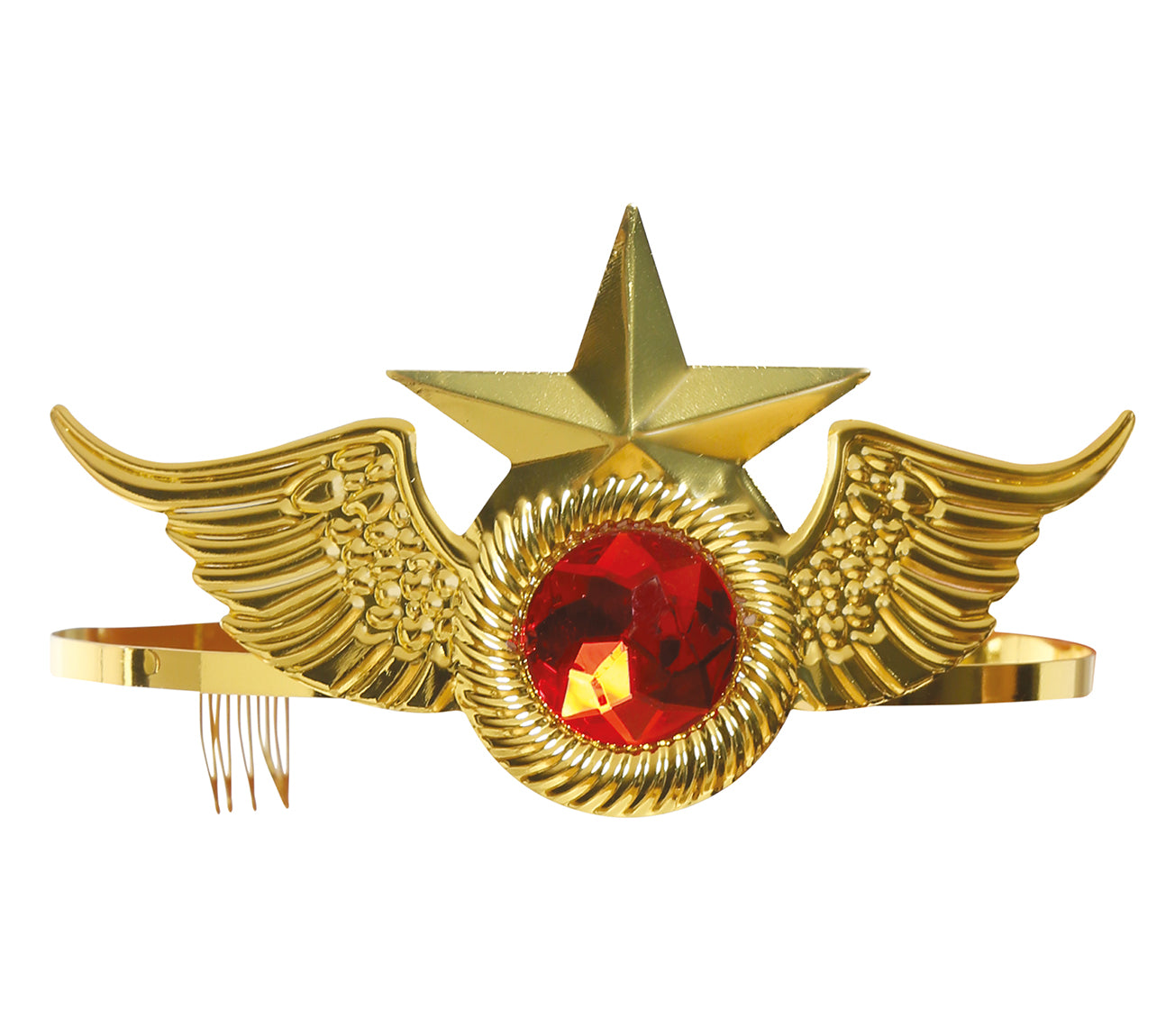 TIARA METAL.GOLD SUPERHEROINE