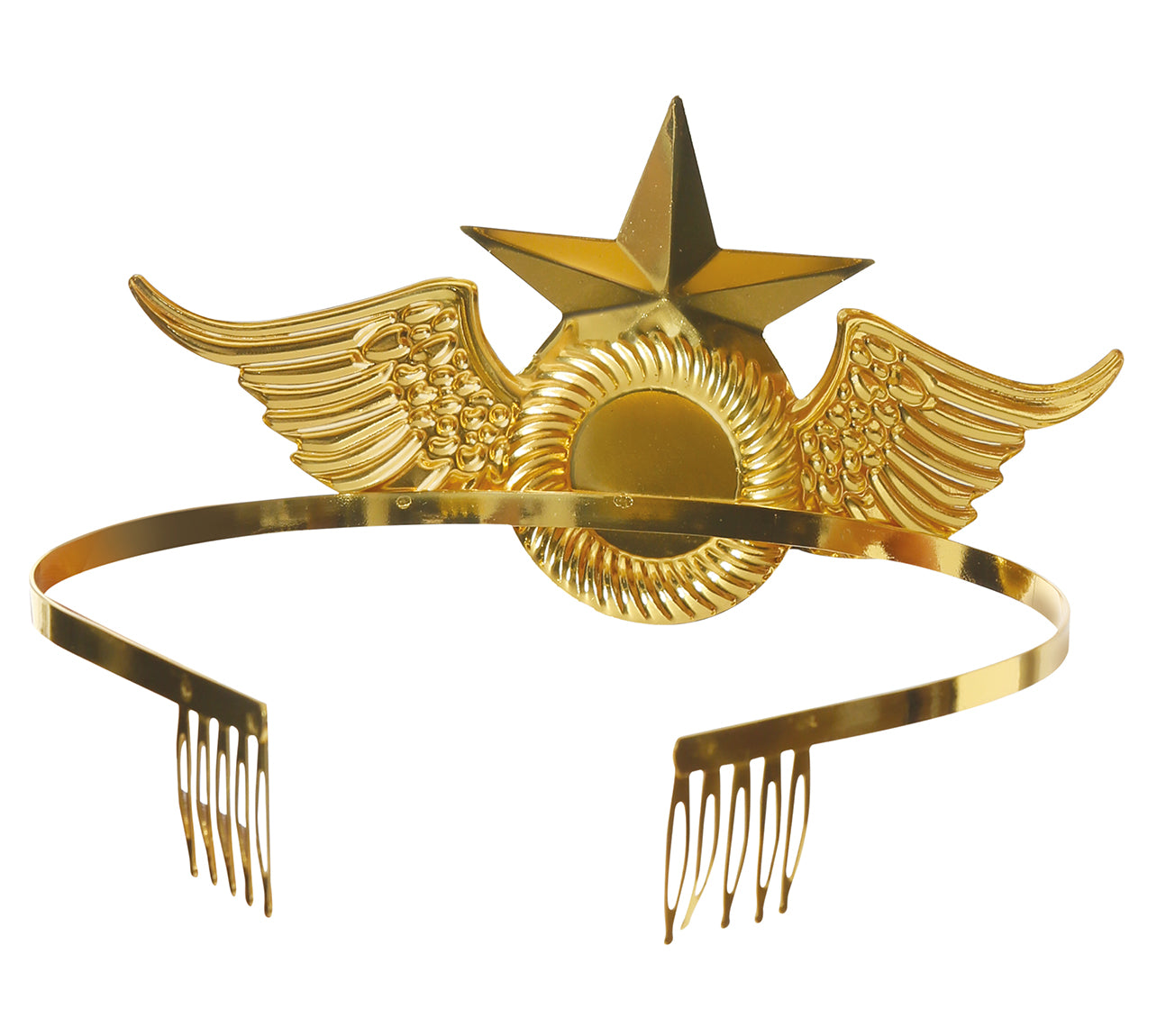 TIARA METAL.GOLD SUPERHEROINE