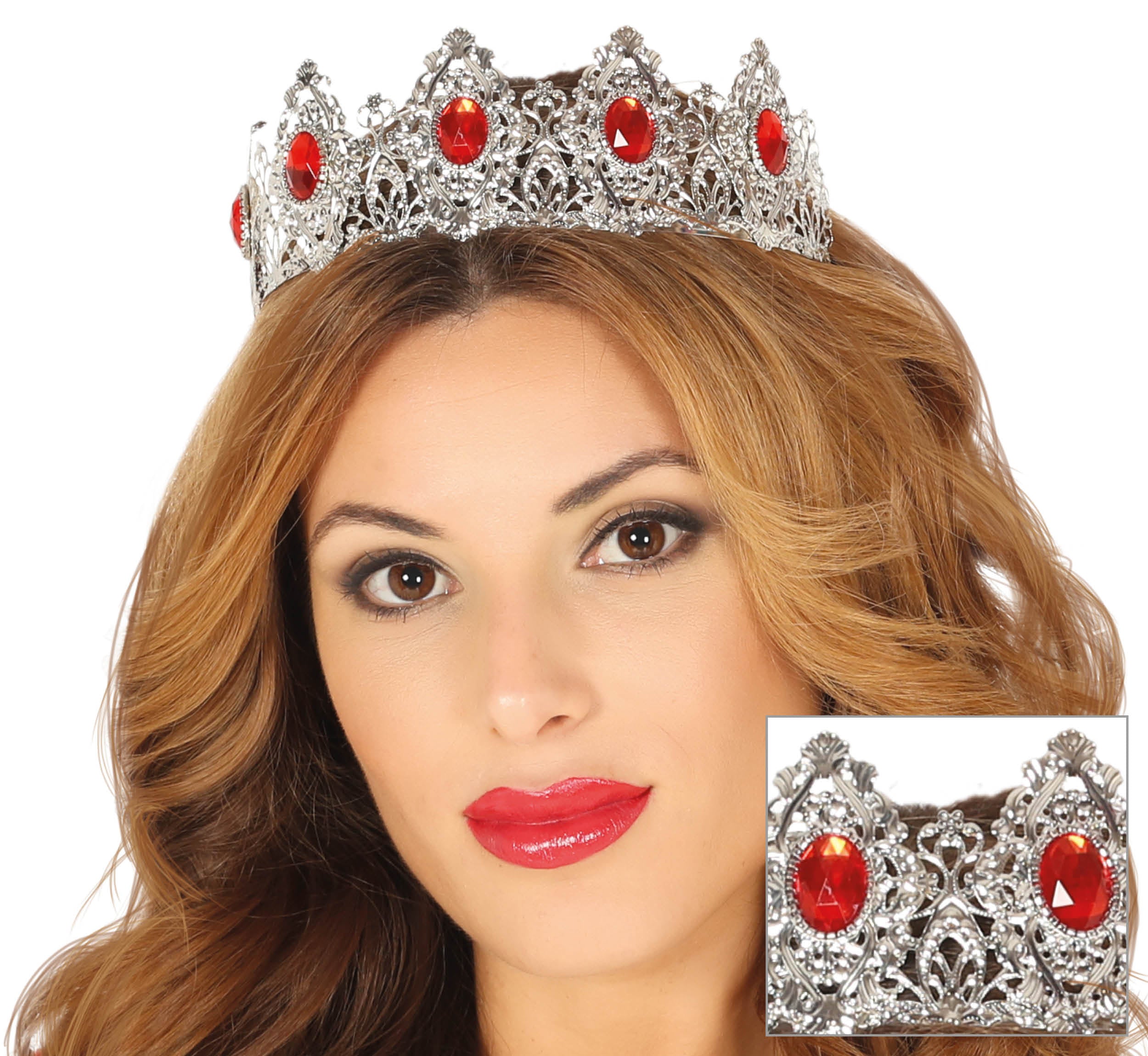 TIARA METAL.SILVER PRINCESS