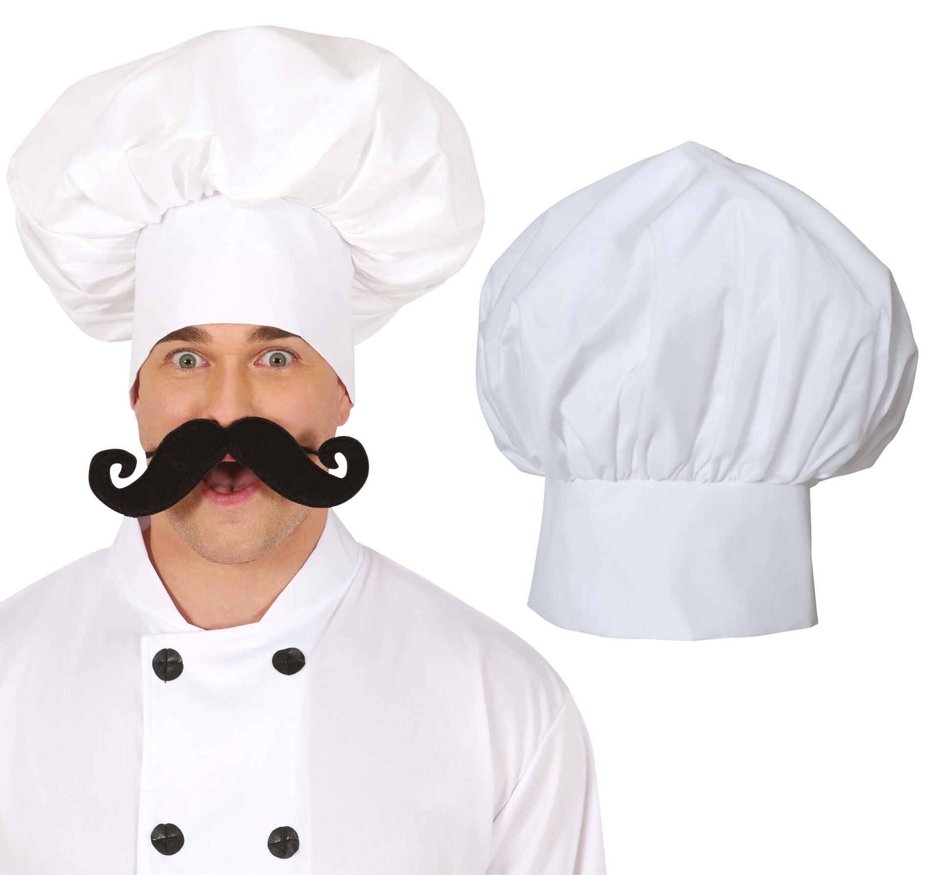 FABRIC CHEF HAT, ADULTS