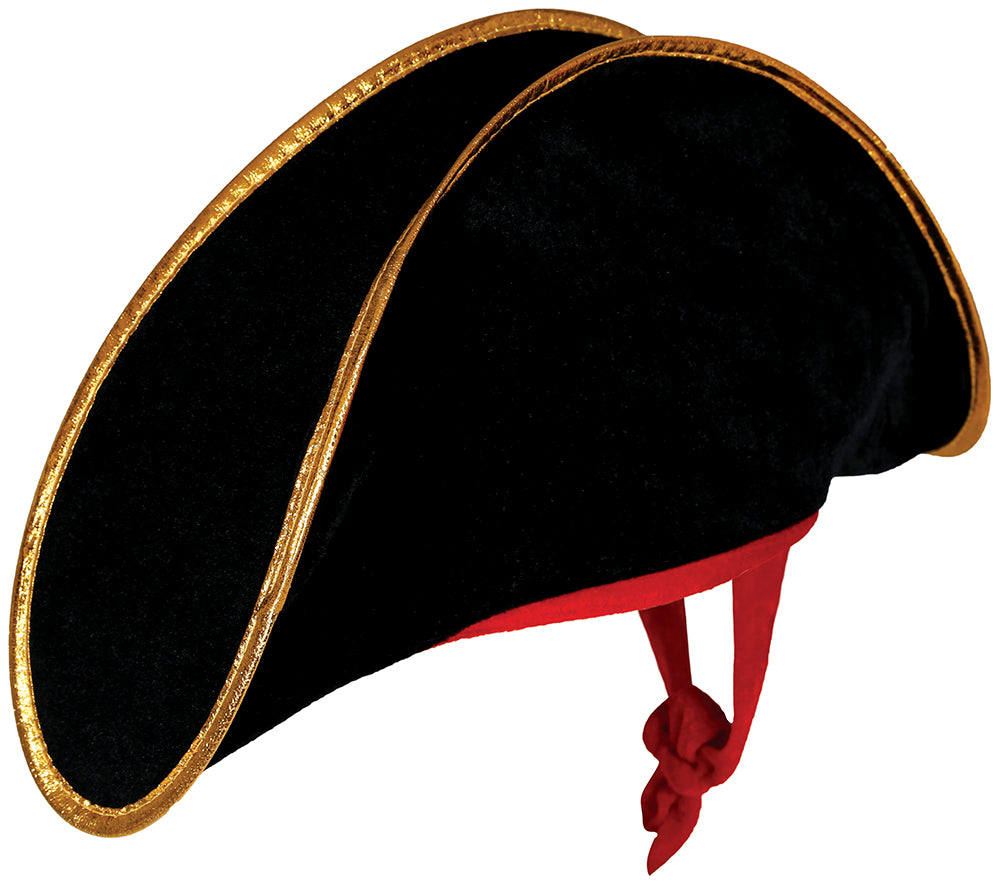 VELVET PIRATE HAT, ADULTS