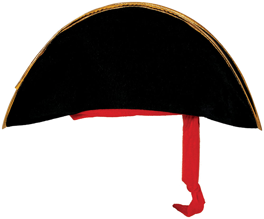 VELVET PIRATE HAT, ADULTS