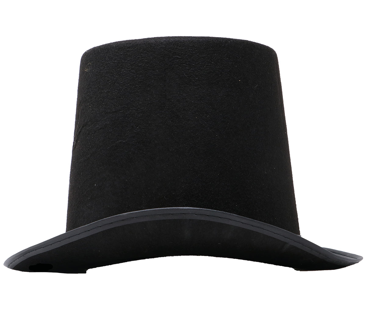 BLACK FELT TOP HAT 20 CMS