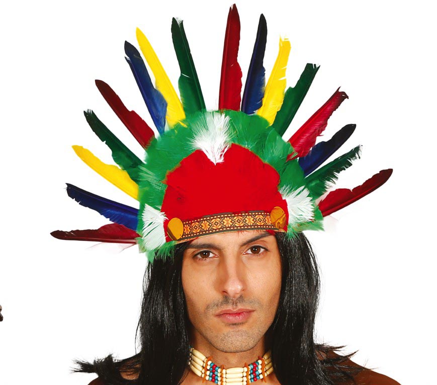 INDIAN FEATHER HEADDRESS