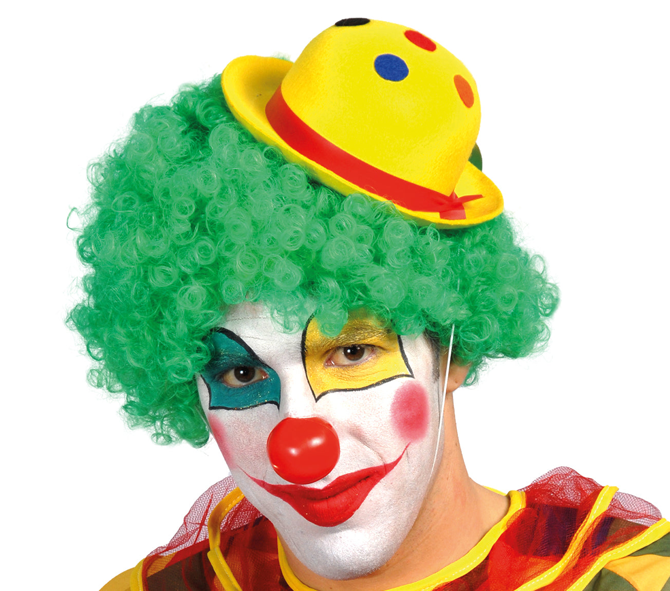 ASSORTED MINI FELT CLOWN BOWLER HATS